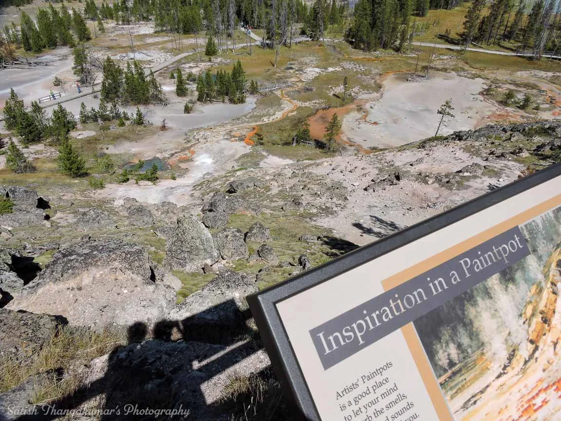 Artist Paint Pots, Yellowstone National Park