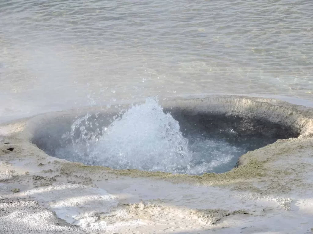 West Thumb Geyser basin, Yellowstone National Park